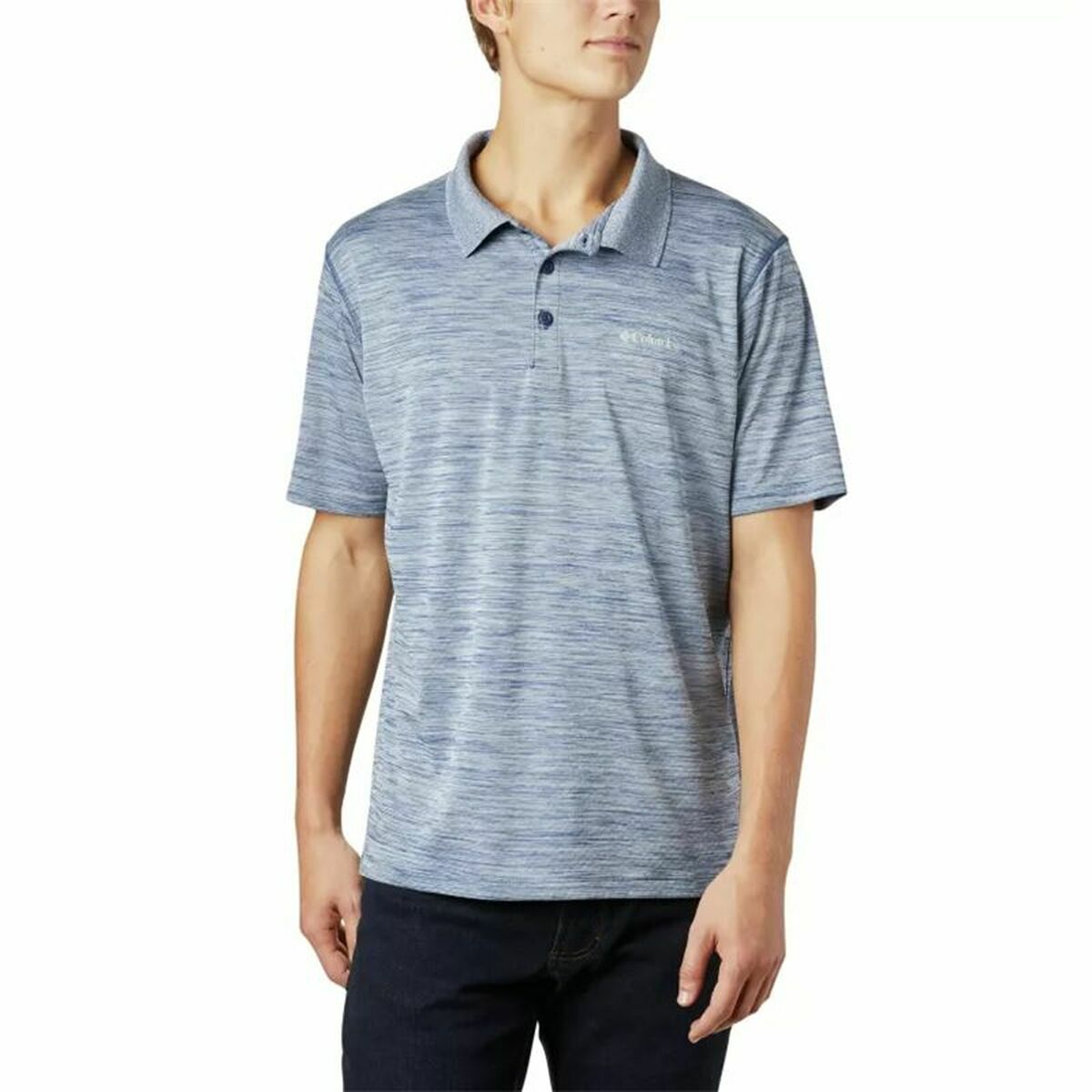 Polotröja kortärmad Herr Columbia Zero Rules™ Blå - 11