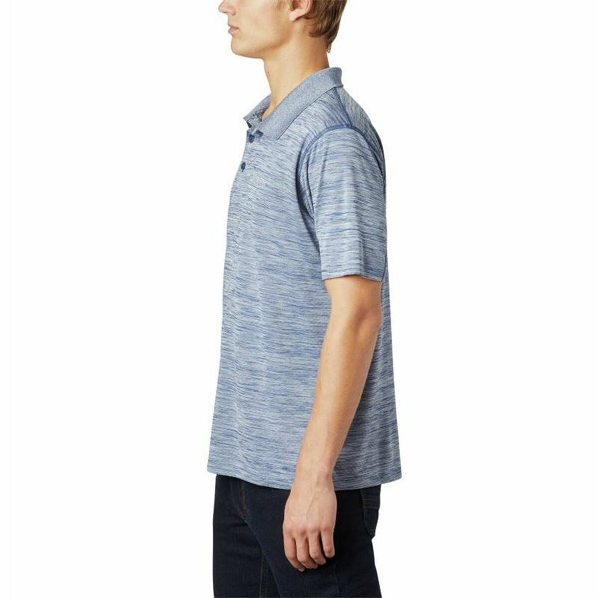 Polotröja kortärmad Herr Columbia Zero Rules™ Blå - 3