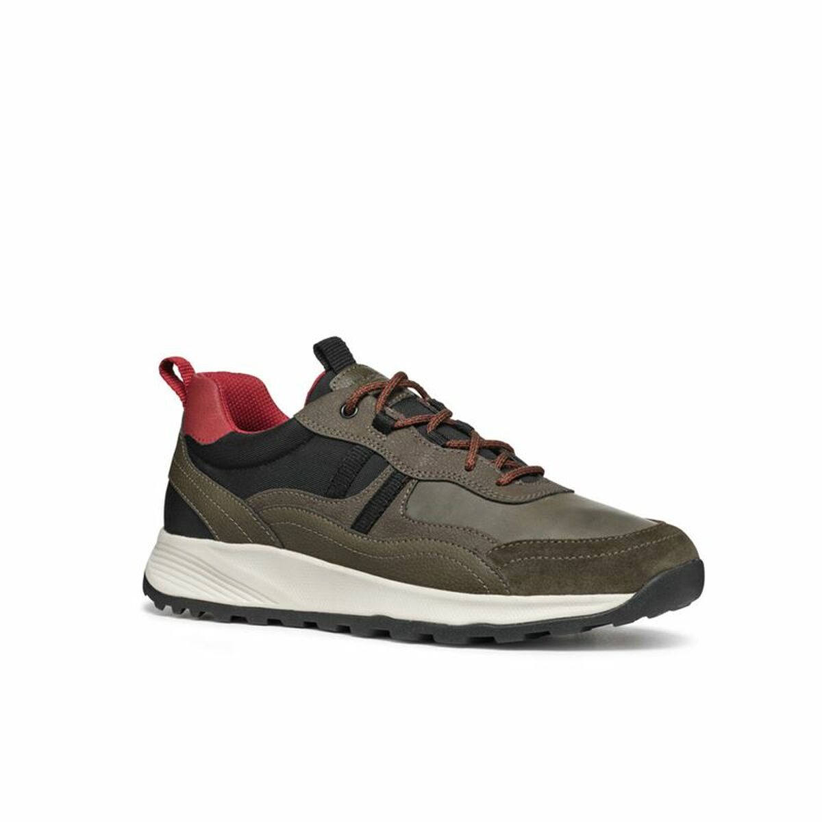 Sportskor Casual Herr Geox Terrestre Brun - 4