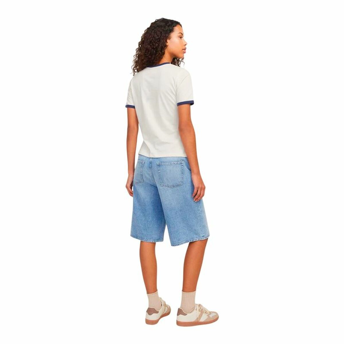 T-shirt med kortärm Dam Jack & Jones Jxperle Reg Fit Vit - 2