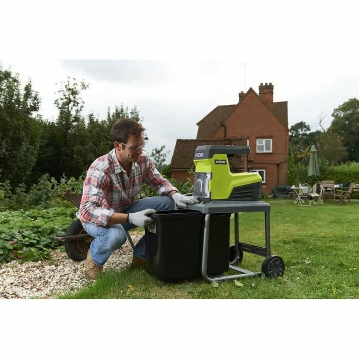 Skärare Ryobi RSH3045UXL Växter - 2