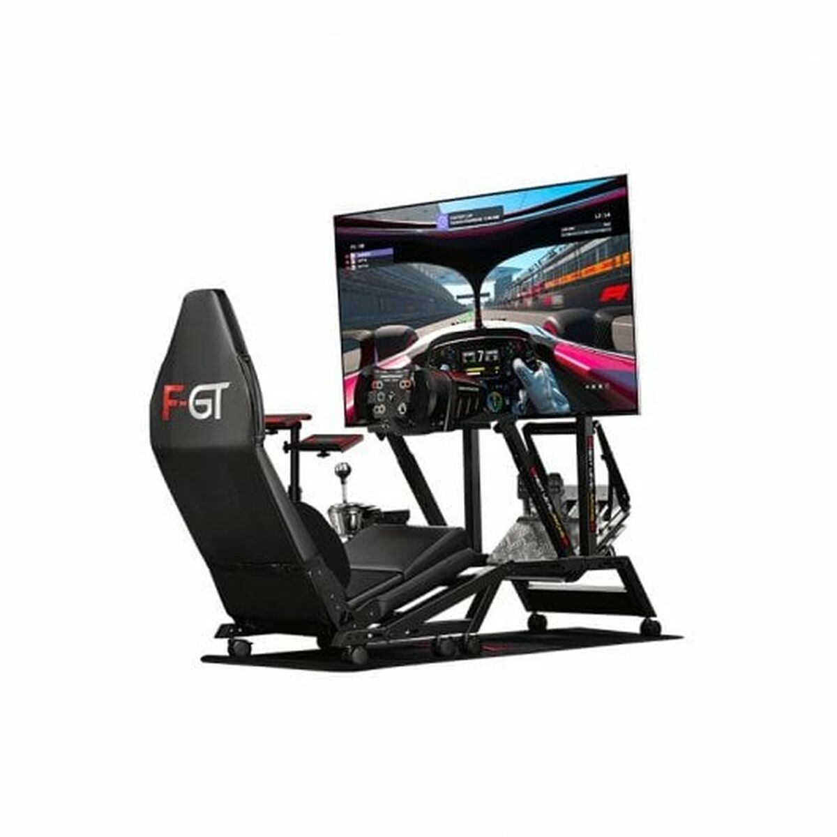 Spelstol Next Level Racing F-GT Cockpit Svart - 3
