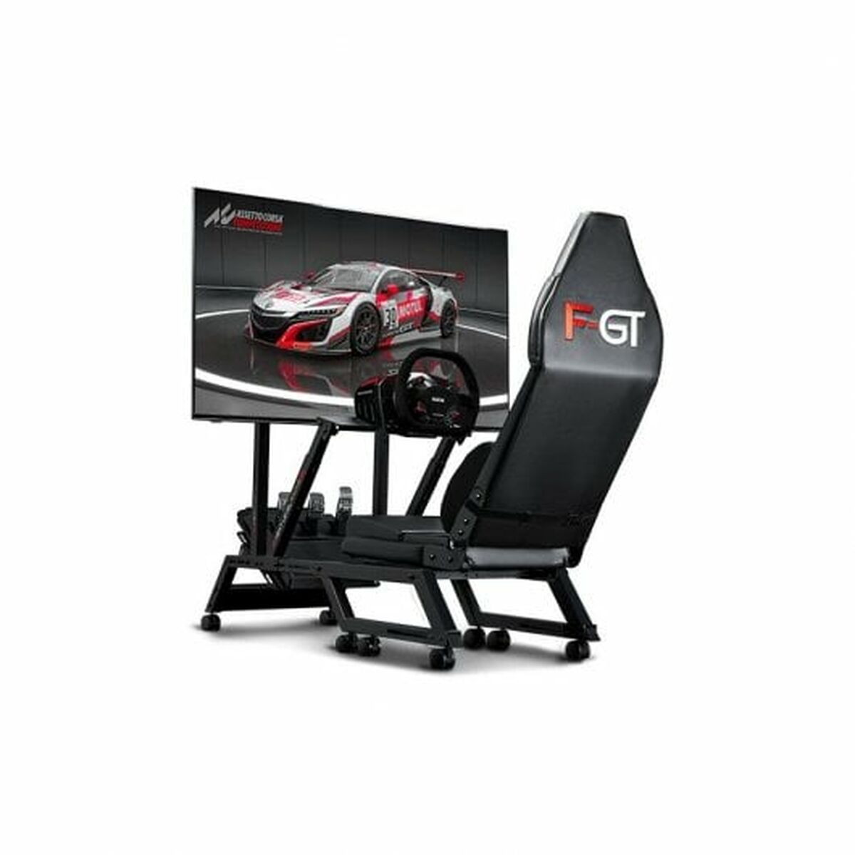 Spelstol Next Level Racing F-GT Cockpit Svart - 6