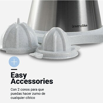 Elektrisk Juicepress Universal Blue JUICY Vit Stål 300 W