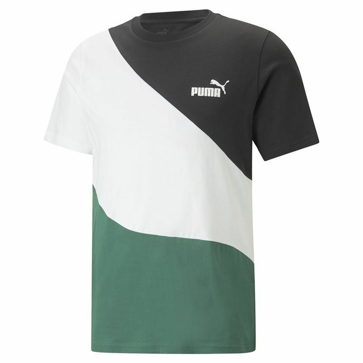 T-shirt Puma Power Cat Grön Män - 4
