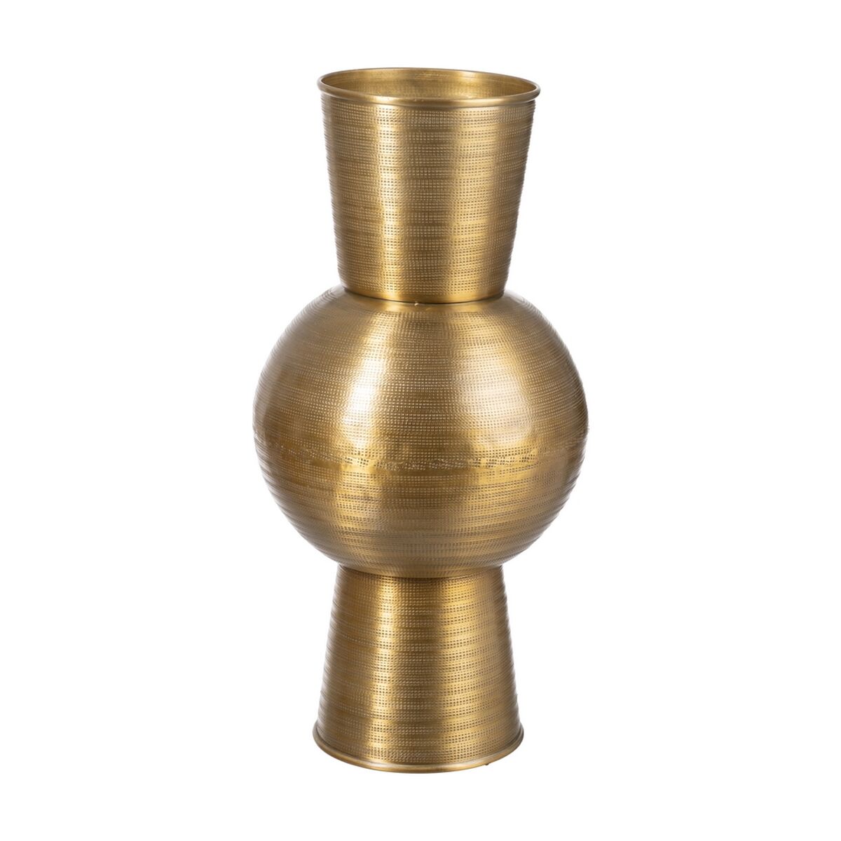Vas Gyllene Aluminium 25,4 x 25,4 x 50,8 cm