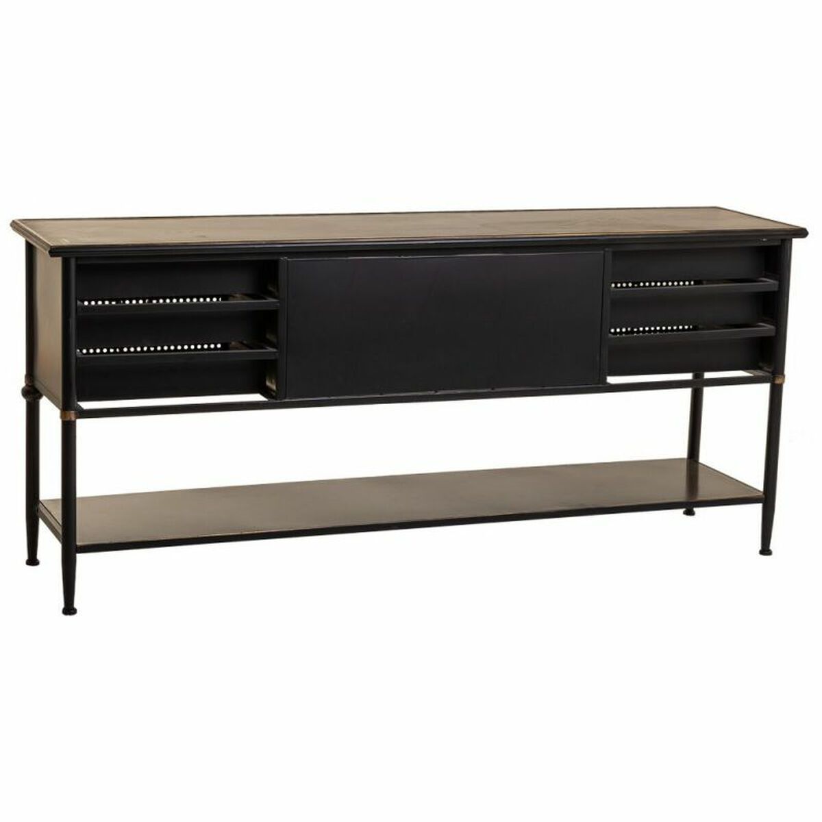 Skänk Alexandra House Living Brun Metall 45 x 80 x 180 cm - 7