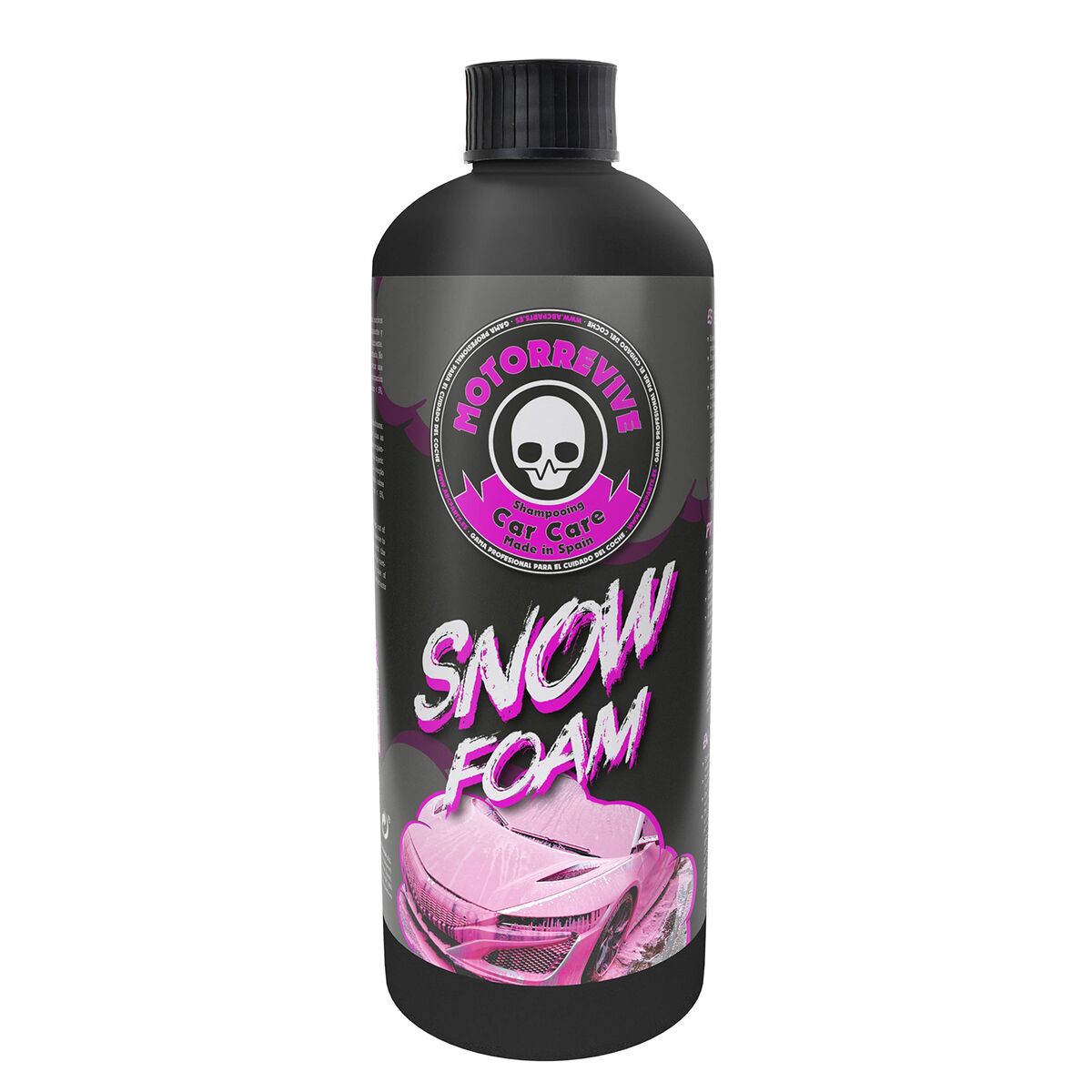 Bilschampo Motorrevive Snow Foam Koncentrerad 500 ml Rosa - 5