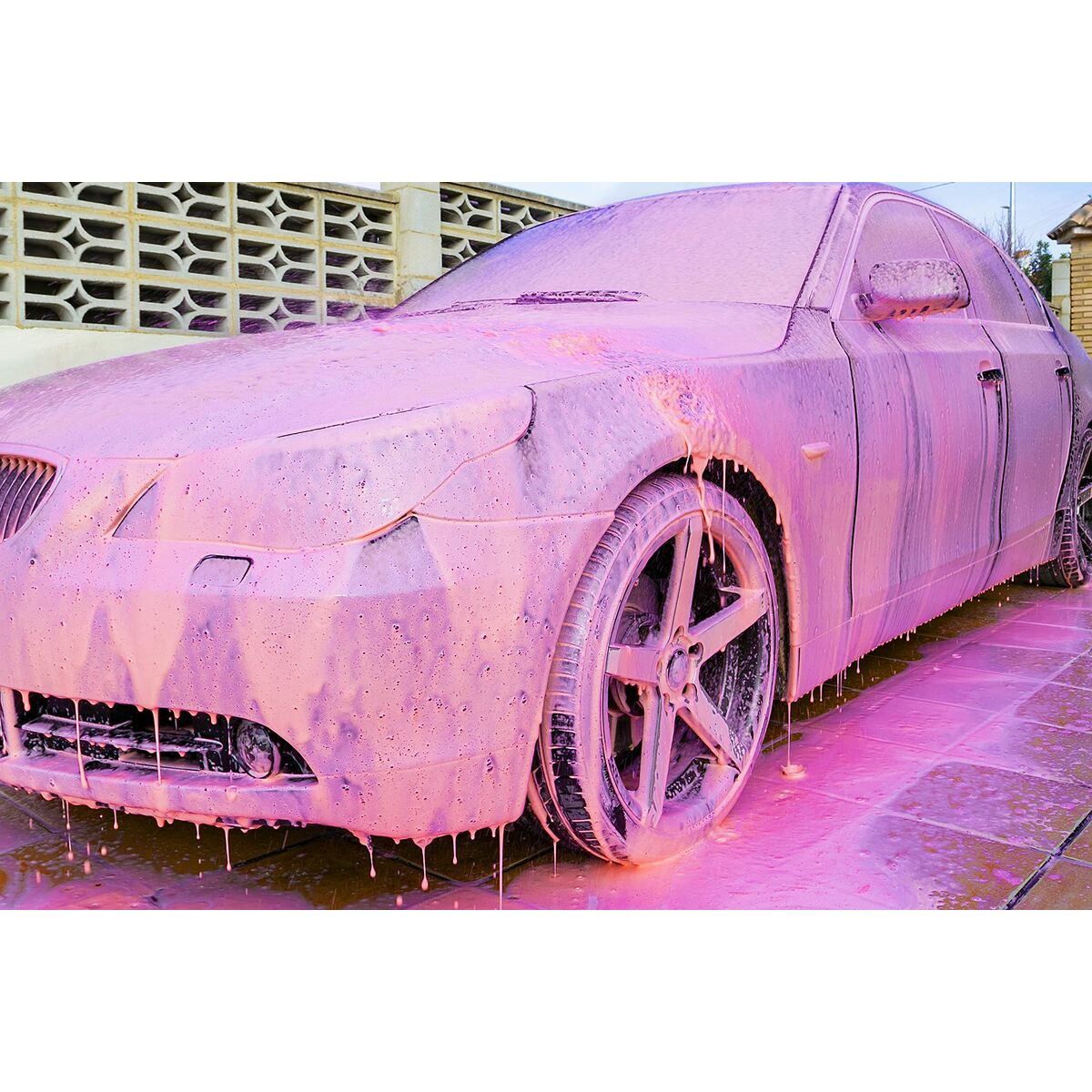 Bilschampo Motorrevive Snow Foam Koncentrerad 500 ml Rosa - 2