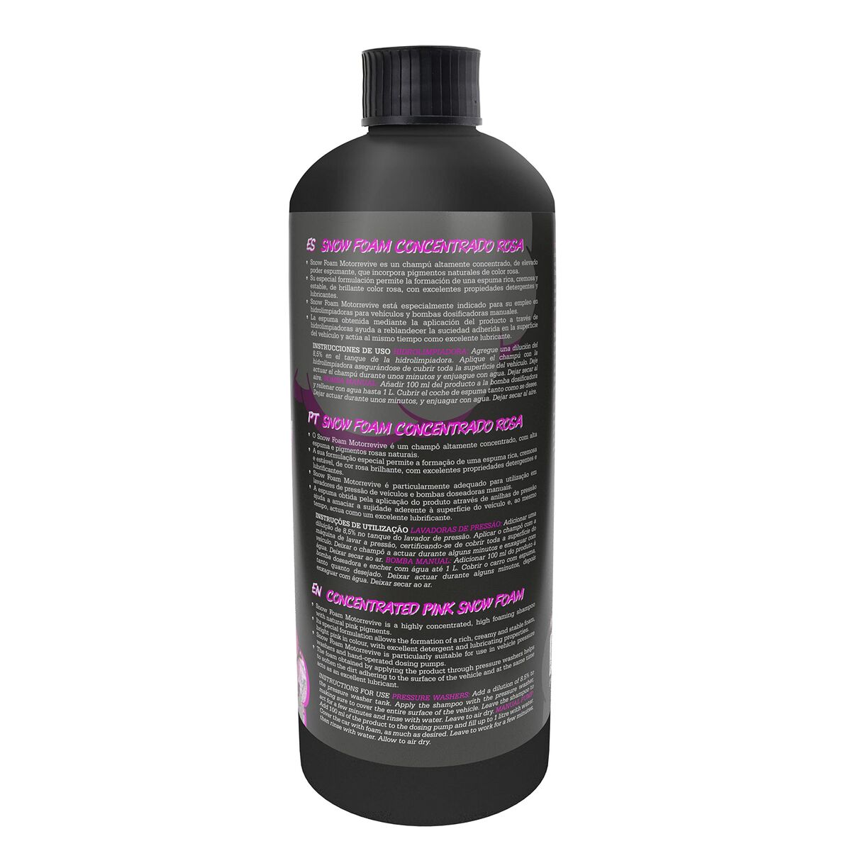 Bilschampo Motorrevive Snow Foam Koncentrerad 500 ml Rosa - 4