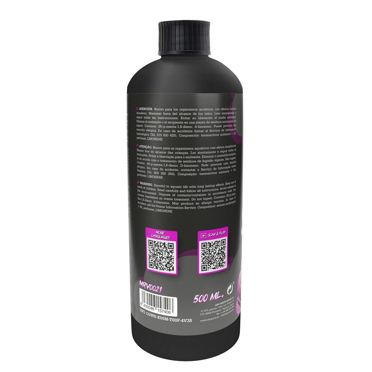 Bilschampo Motorrevive Snow Foam Koncentrerad 500 ml Rosa - 3