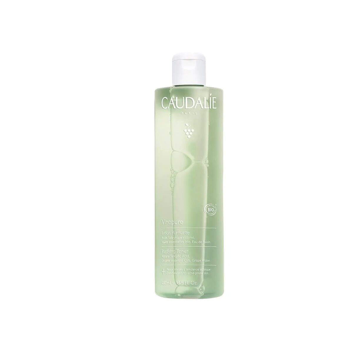Rengörande ansiktsgel Caudalie VINOPURE 400 ml