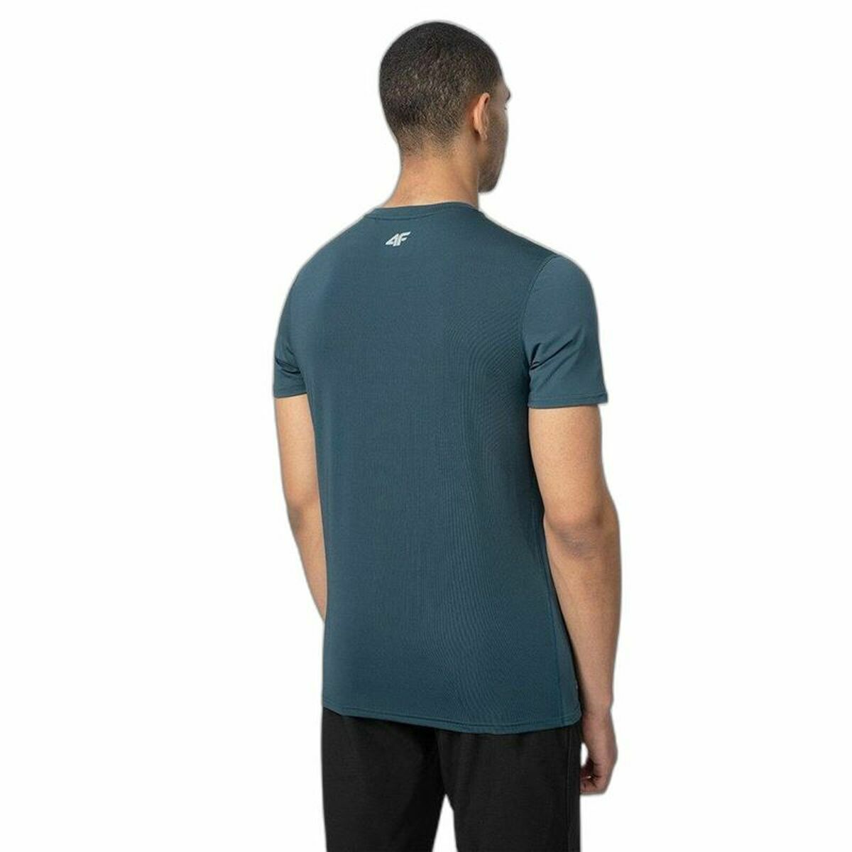 T-shirt med kortärm Herr 4F Fnk M210 Mörkblå - 3