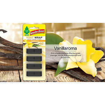 Billuftfreser Arbre Magique PER90702 Invisible Vanilj 4 Delar