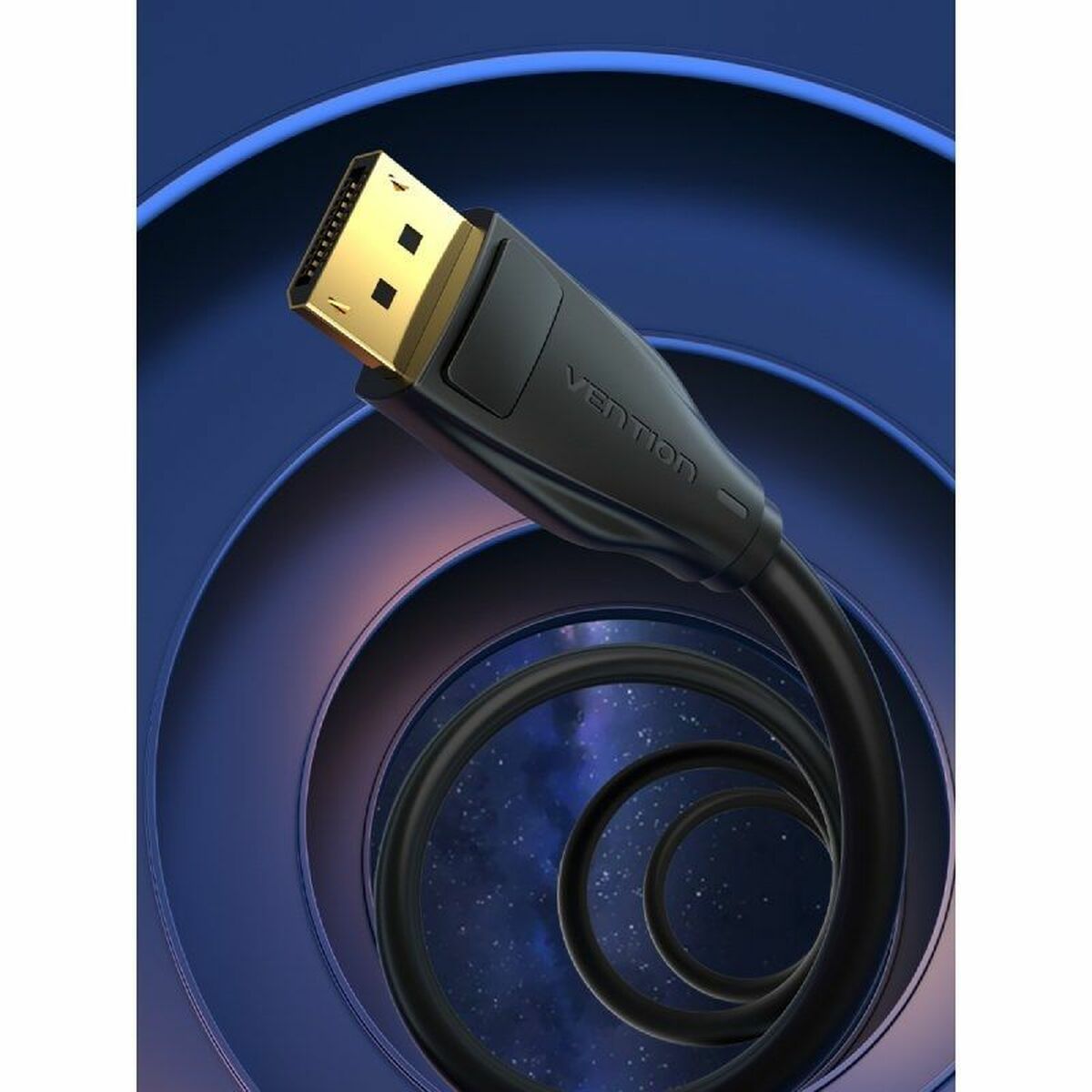 DisplayPort Kabel Vention HCDBF Svart 1 m - 4