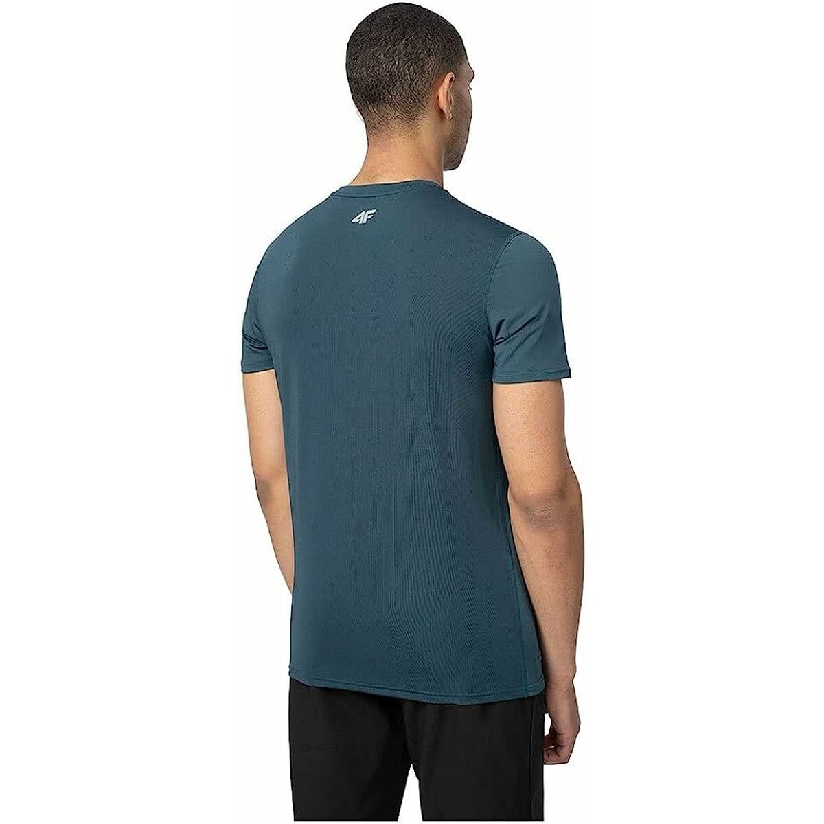 T-shirt med kortärm Herr 4F Fnk M210 Mörkblå - 6