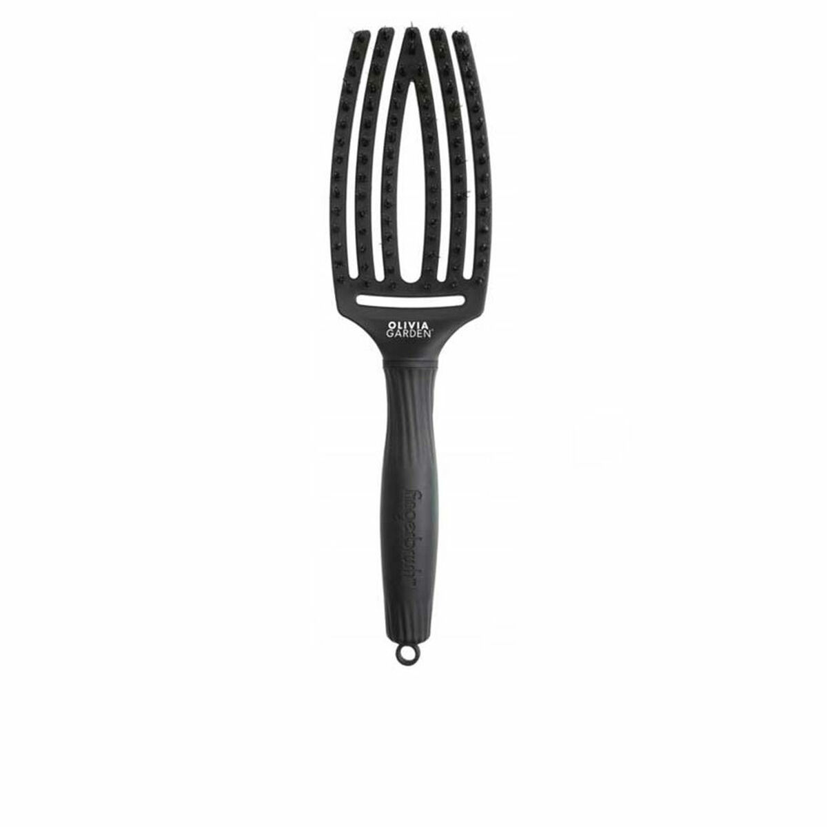 Borste Olivia Garden FINGERBRUSH black