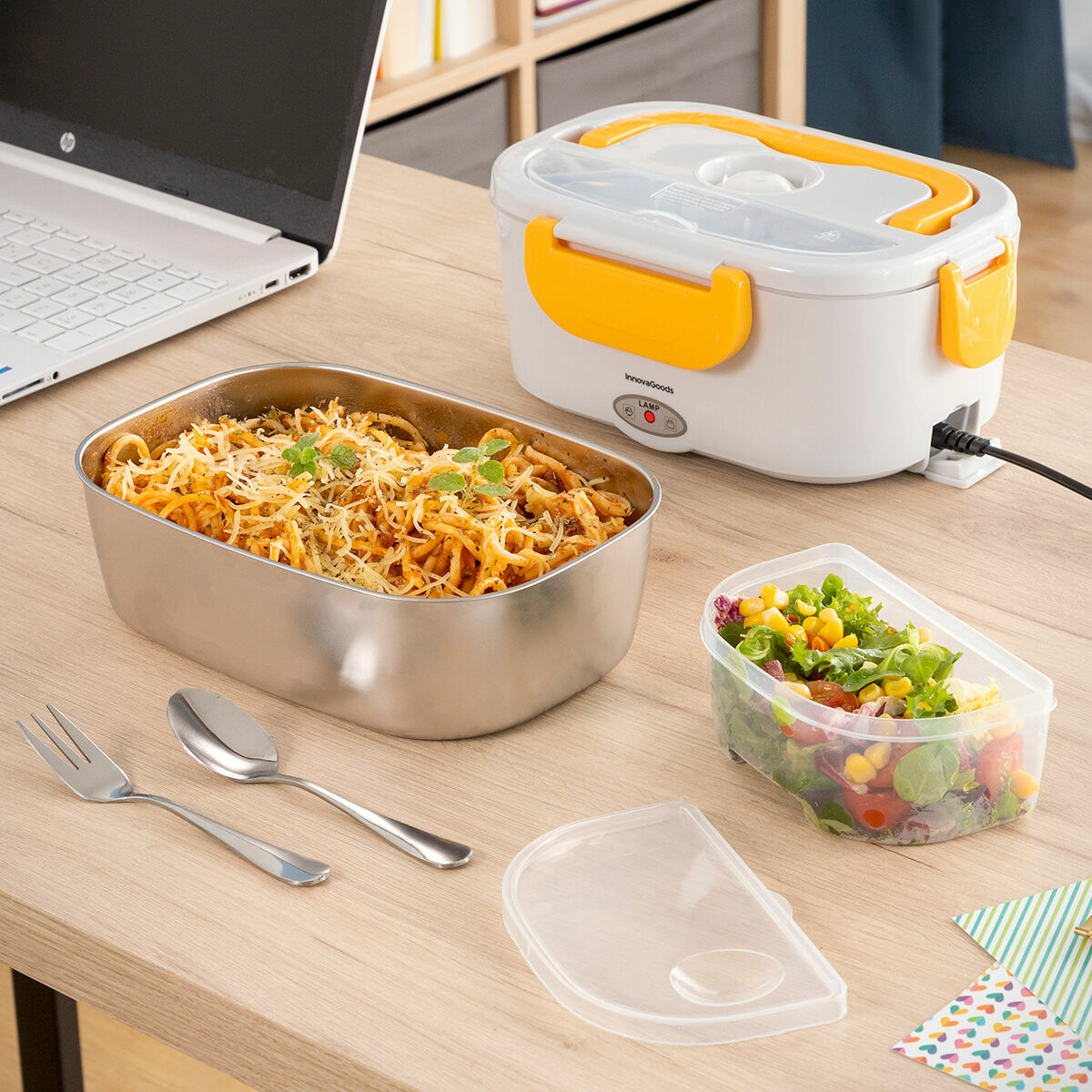 Elektrisk matlåda för kontor och bil Lunffi InnovaGoods - 3