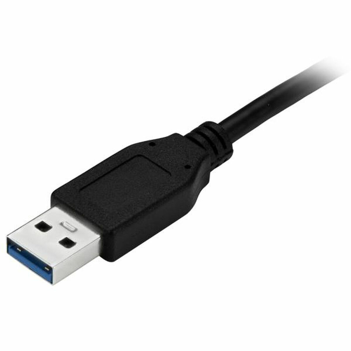 USB A till USB C Kabel Startech USB315AC1M           Svart - 2
