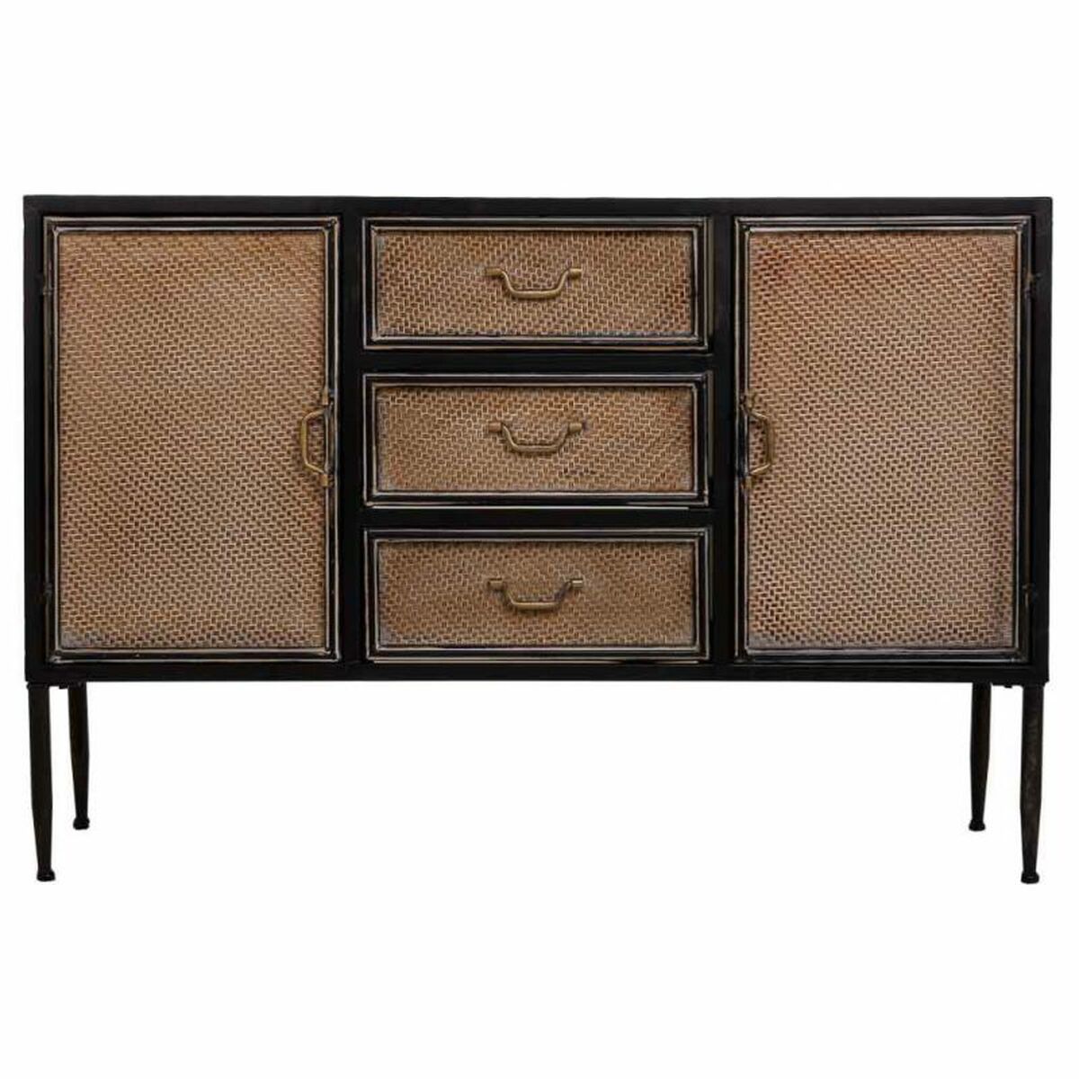 Skänk Alexandra House Living Brun Metall 41 x 80 x 120 cm - 7