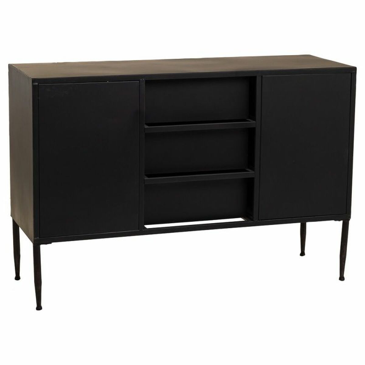 Skänk Alexandra House Living Brun Metall 41 x 80 x 120 cm - 6
