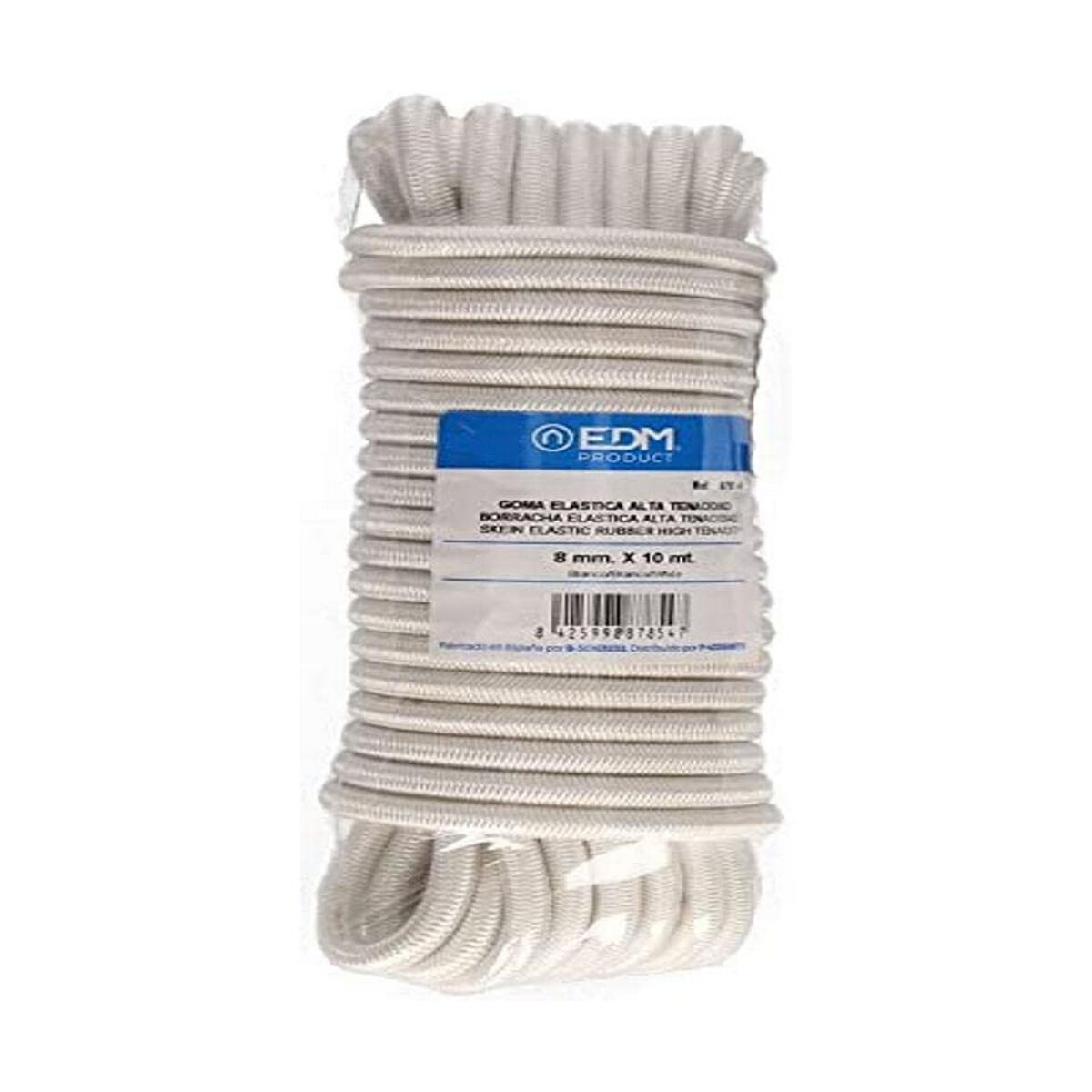 Elastisk sladd EDM 87854 Vit 10 m - 4