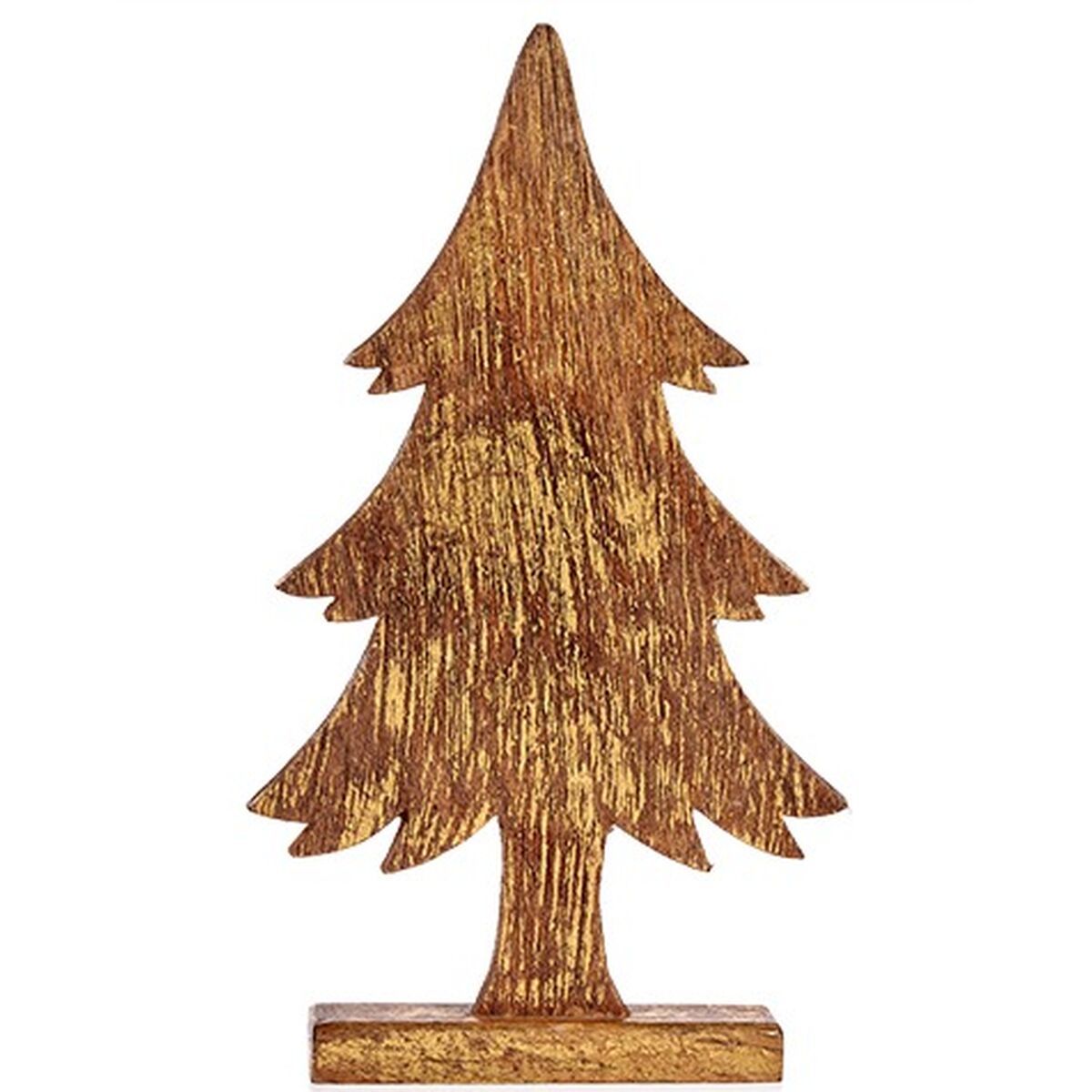 Prydnadsfigur Krist+ Gyllene Julgran 5 x 39 x 22 cm (6 antal) - 5