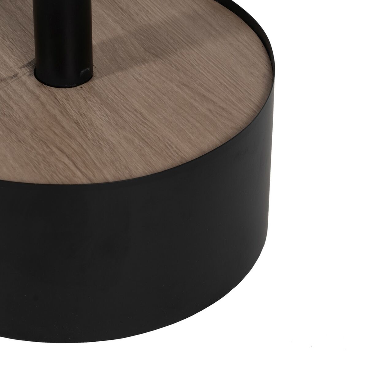 Soffbord Svart Naturell 65 x 65 x 37,5 cm - 3