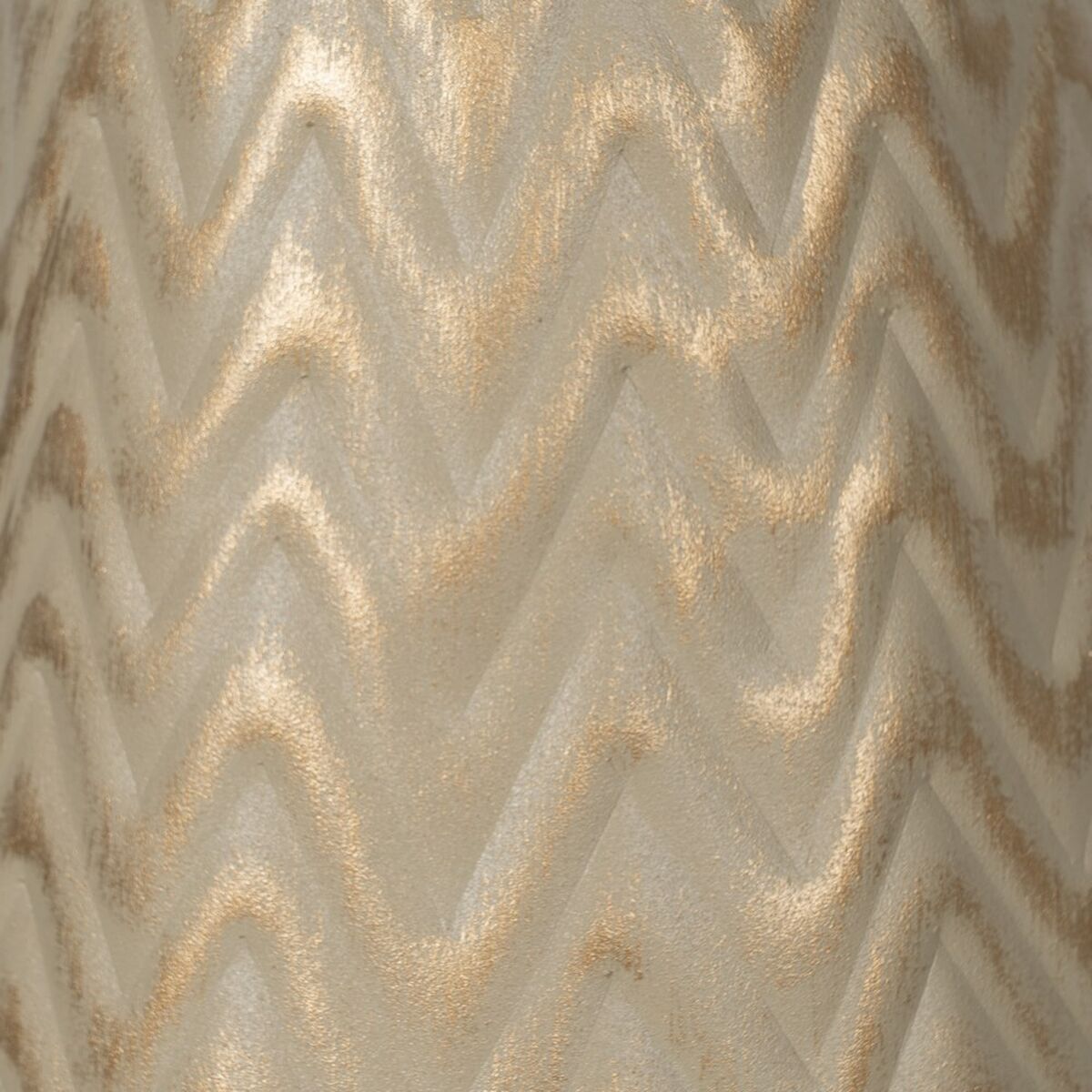 Vas Beige Gyllene Järn 21 x 21 x 34 cm - 5