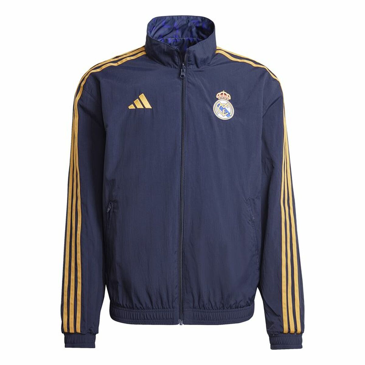 Träningsjacka Herr Adidas Real Madrid Blå