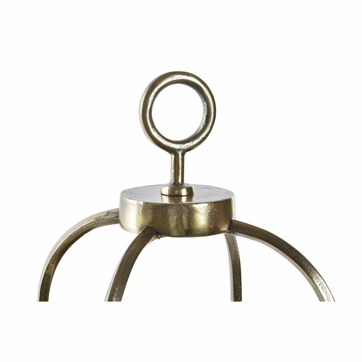 Lykta DKD Home Decor Glas Gyllene Aluminium (19 x 19 x 43 cm) - 6
