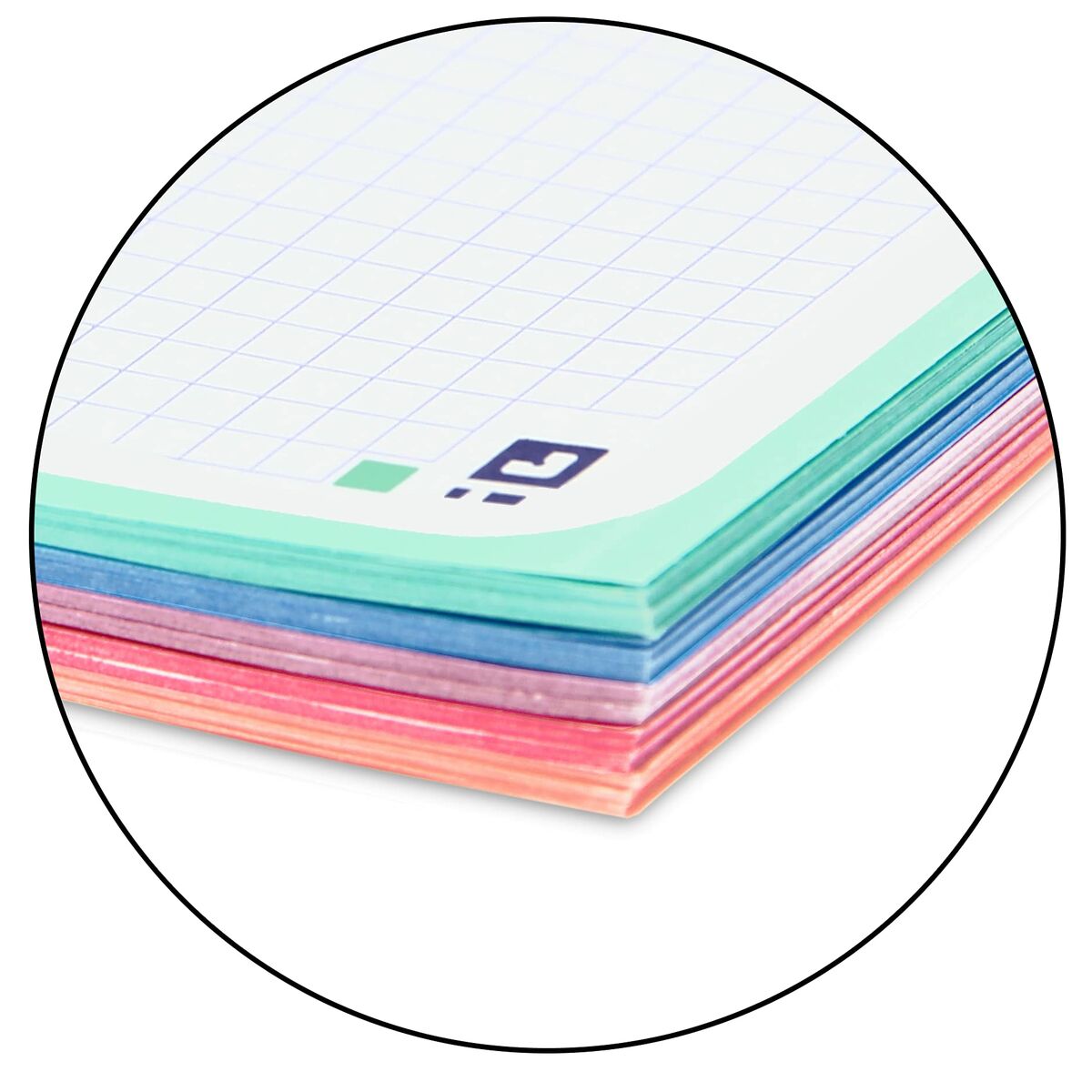 Anteckningsbok Oxford European Book Mikroperforerad Multicolour A4 5 Delar 120 Blad - 13