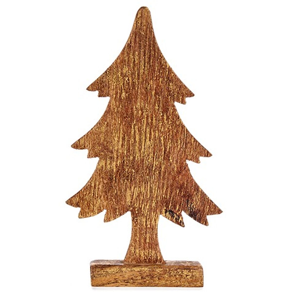 Prydnadsfigur Krist+ Gyllene Julgran 5 x 31 x 15,5 cm (6 antal) - 3