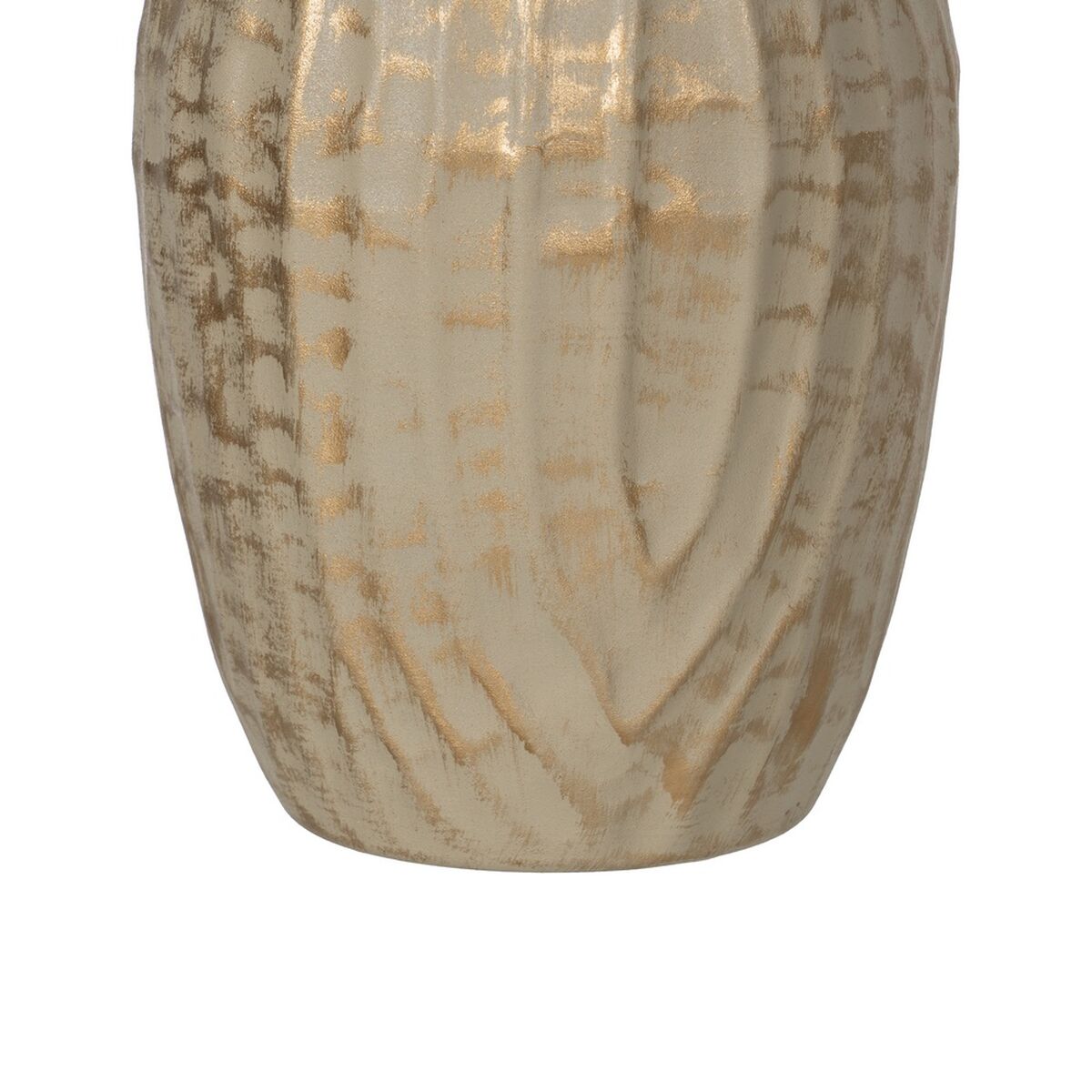 Vas Beige Gyllene Järn 16 x 16 x 30 cm - 6