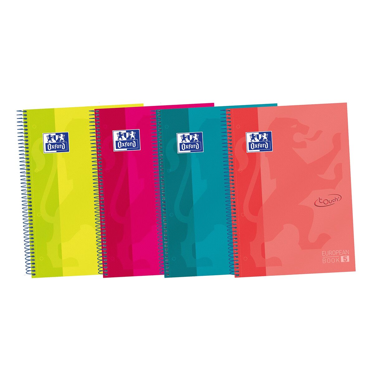 Anteckningsbok Oxford European Book Multicolour A4 5 Delar 120 Blad - 6