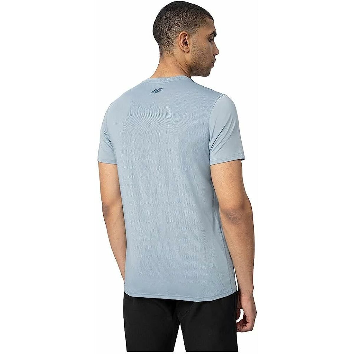 T-shirt med kortärm Herr 4F Fnk M210 Ljusblå - 6