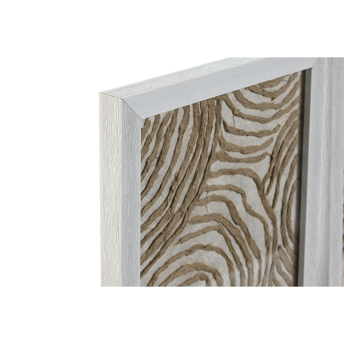 2-ramsset Home ESPRIT Papper Glas 20 x 2 x 30 cm - 2