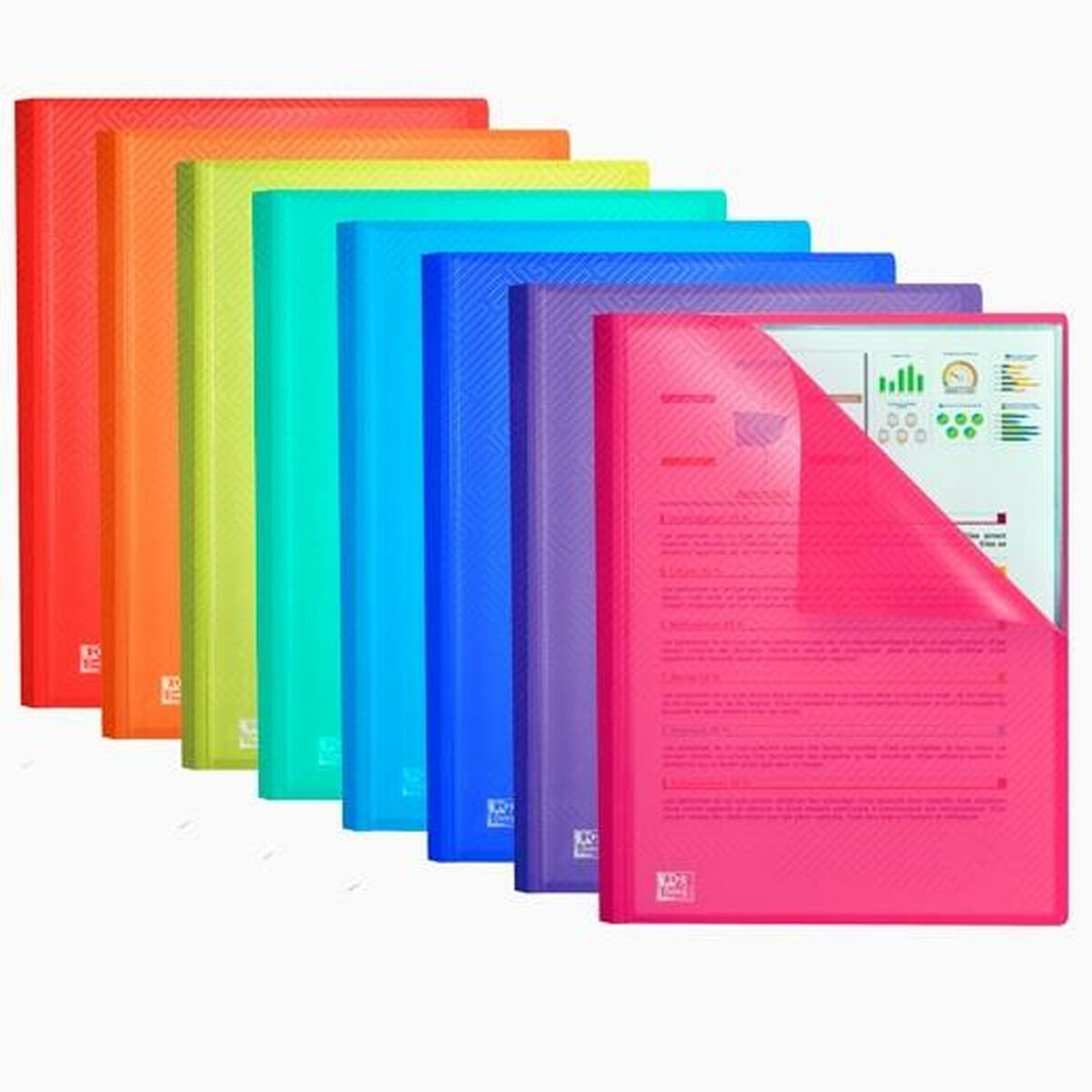 Sorteringsmapp Oxford Multicolour A4 - 2