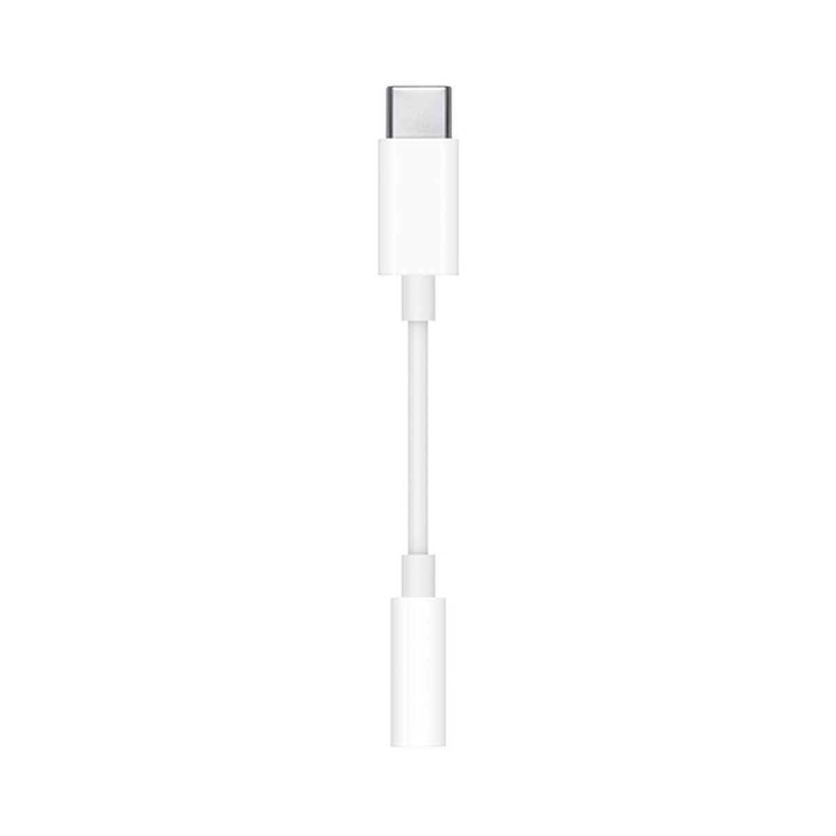 USB C till Jack 3.5 mm Adapter Apple MU7E2ZM/A Vit