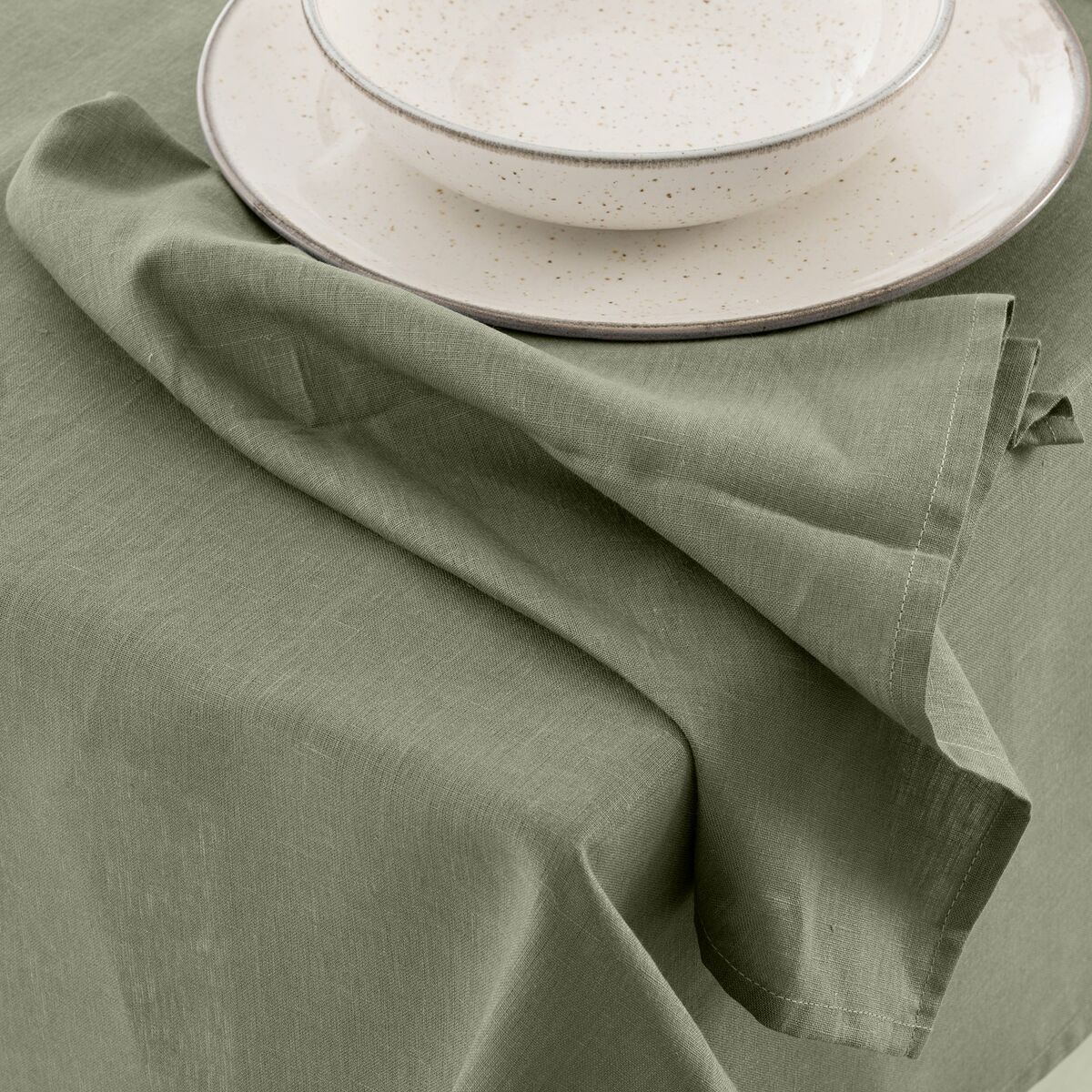 Fläckresistent bordsduk Belum Armégrön 350 x 150 cm - 4