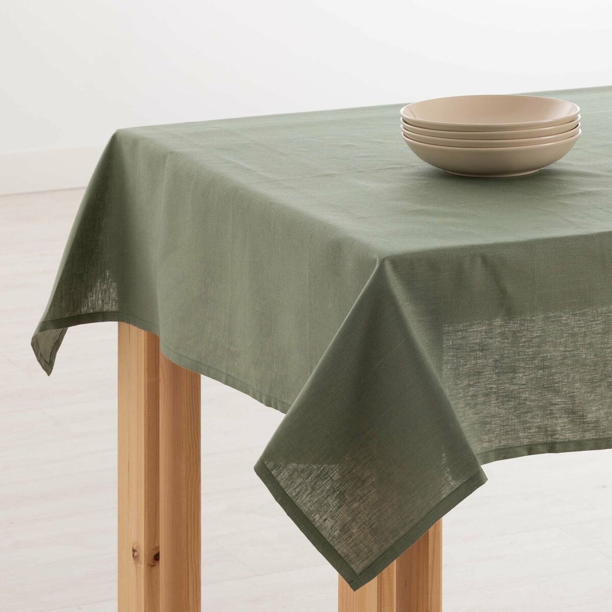 Fläckresistent bordsduk Belum Armégrön 350 x 150 cm - 2
