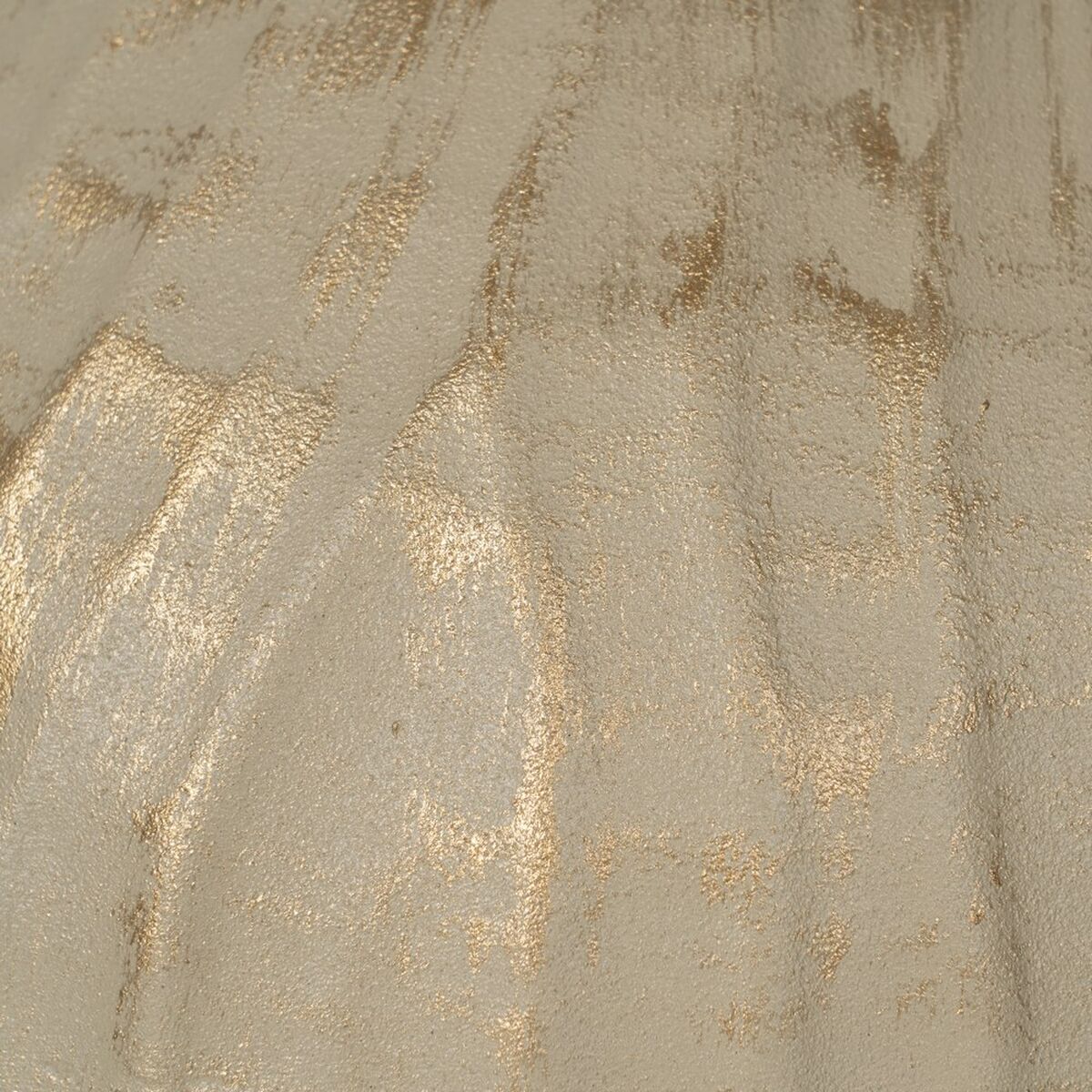Vas Beige Gyllene Järn 25 x 25 x 25 cm - 5