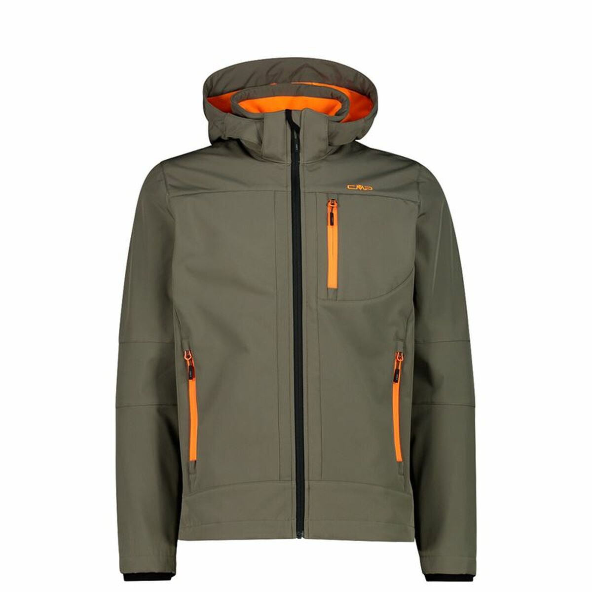 Träningsjacka Herr Campagnolo Zip Oliv