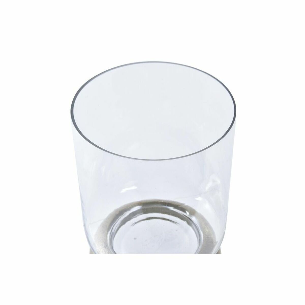 Ljusstakar DKD Home Decor Glas Gyllene Aluminium 14 x 14 x 21 cm - 5