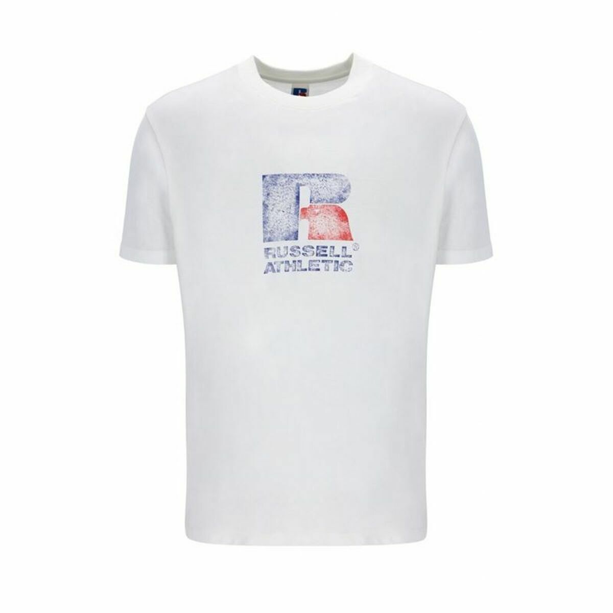 T-shirt med kortärm Russell Athletic Emt E36201 Vit Män - 6