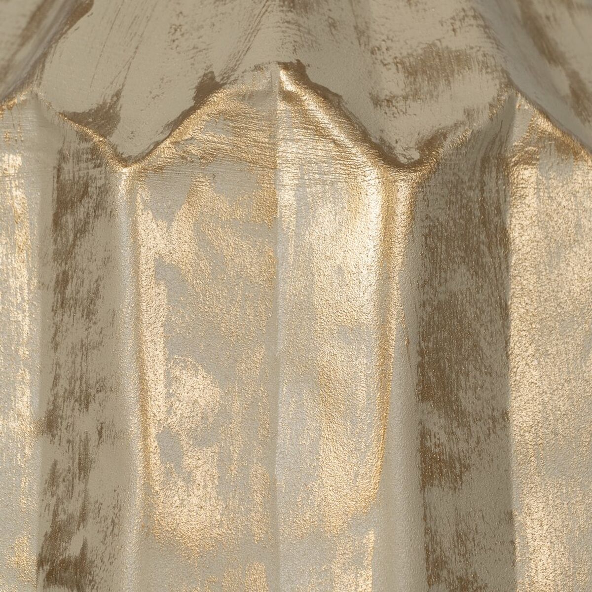 Vas Beige Gyllene Järn 23 x 23 x 52 cm - 5