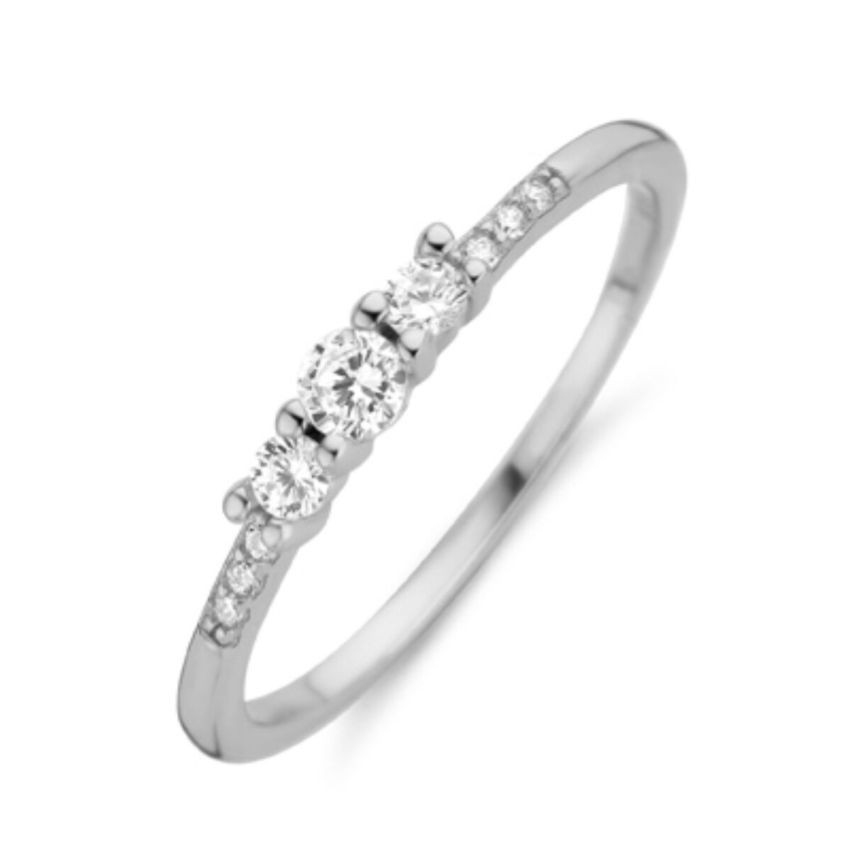 Damring New Bling 9NB-0388-50 10 Silvrig