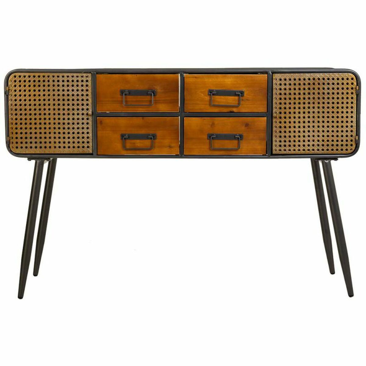 Skänk Alexandra House Living Brun Järn 38 x 79 x 120 cm - 6