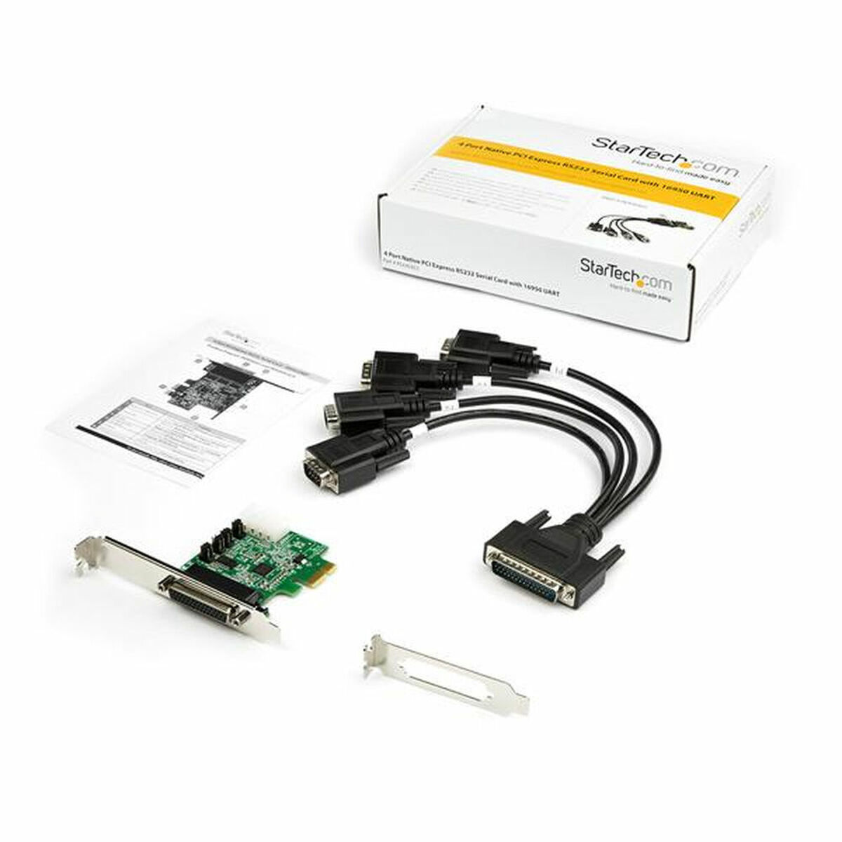 PCI Kort Startech PEX4S953 - 10