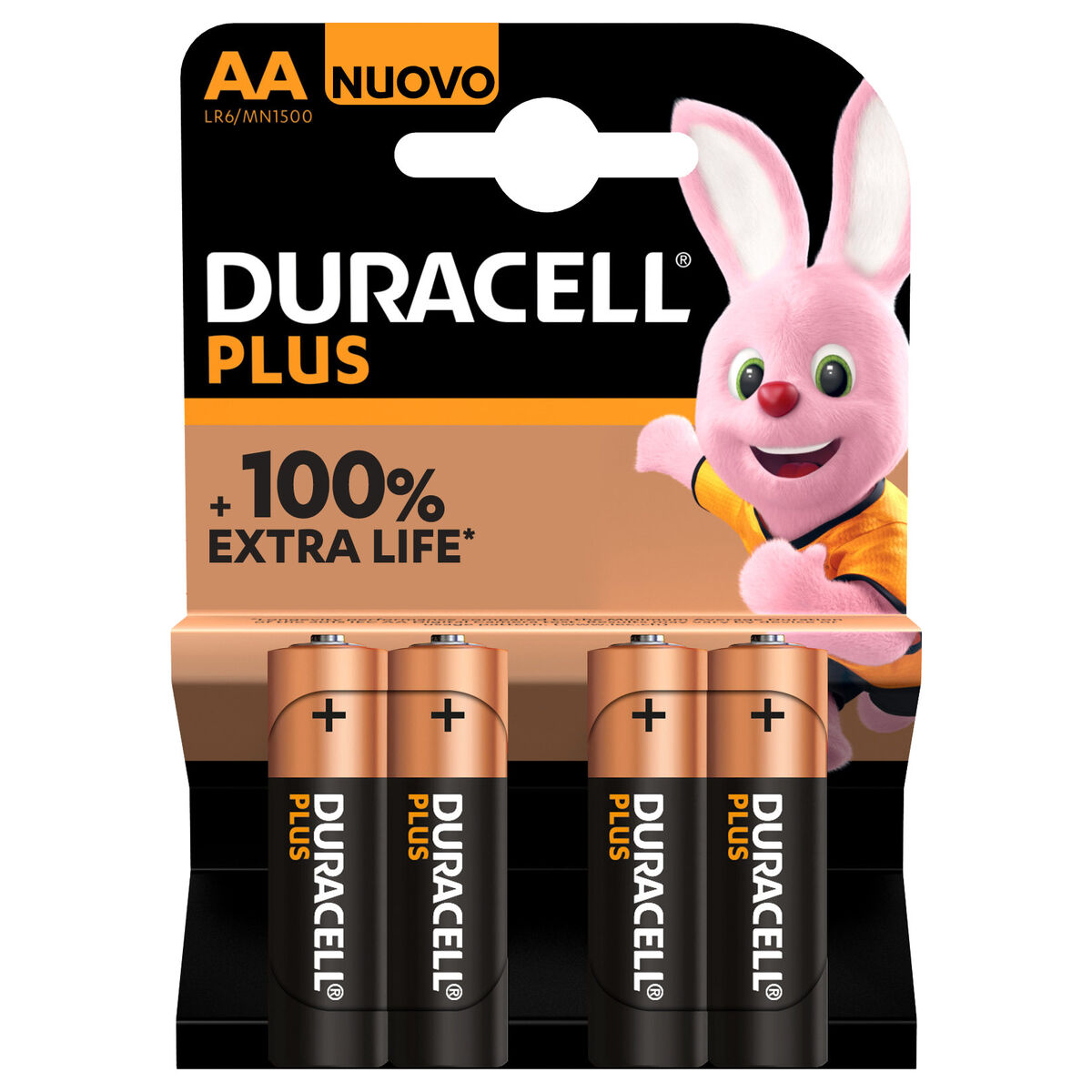 Alkaliskt batteri DURACELL LR06 K4 1,5 V